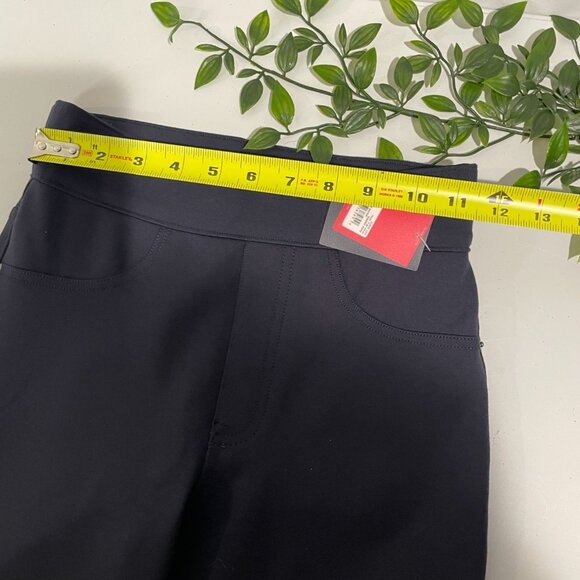 SPANX “The Perfect Pants” Ponte Ankle 4-Pocket Leggings Navy Petite XS - Picture 14 of 16